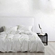 Green Embroidered Bedding
